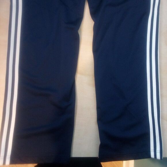 Vintage Adidas 3 Stripe Sweatpants Joggers Trainers - Picture 3 of 7